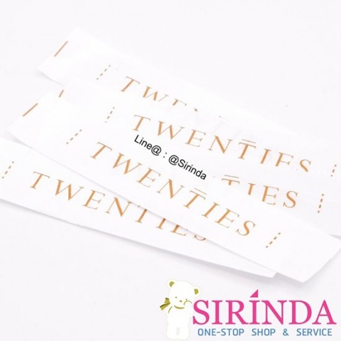 ป้ายพิมพ์ซาติน ราคาถูก